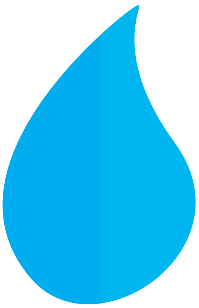 Wassertropfen Infografik