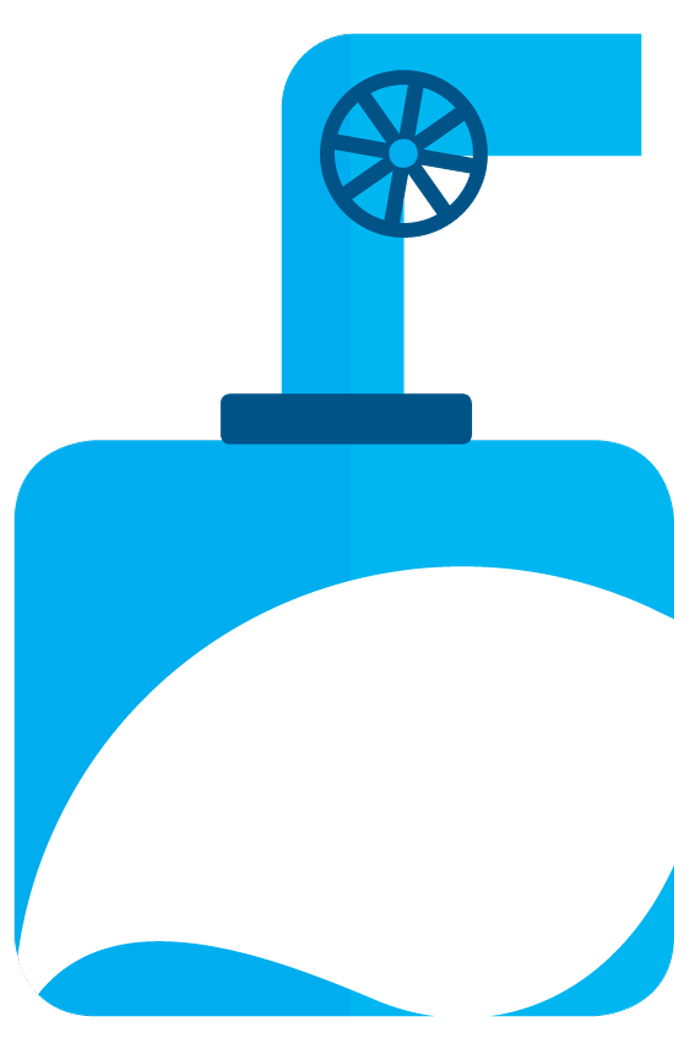 Unterwassertank Infografik